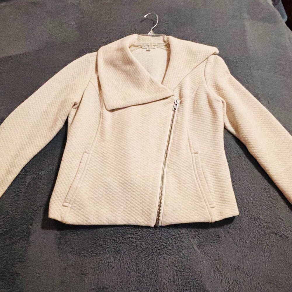Cabi Collection Jacket Cream Color Size S